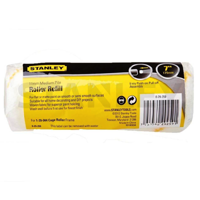 STANLEY 7" Roller REFILL Yellow Stripe 29-259-0
